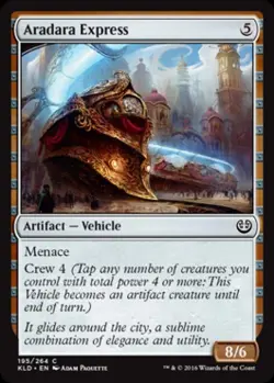 Aradara Express -Foil Medium Play MTG Kaladesh - Image 1