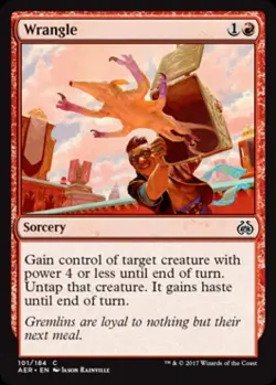 Wrangle -Foil Medium Play MTG Aether Revolt - Image 1
