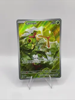 Caterpie 172/165 NM Pokemon Scarlet & Violet 151 SIR Special Illustration Rare - Image 1