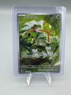 Caterpie 172/165 NM Pokemon Scarlet & Violet 151 SIR Special Illustration Rare - Image 1