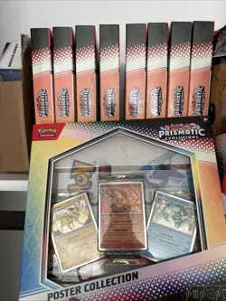 Pokemon Prismatic Evolutions Poster Collection LOT OF 9 SEALED NEW - Image 1