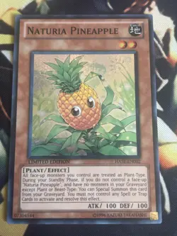 Yugioh: Naturia Pineapple - HASE-EN002 - Super Rare - Limited Edition - LP - Image 1