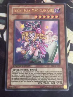 Yugioh: Toon Dark Magician Girl - SP2-EN002 - Ultra Rare - Limited Edition - LP - Image 1