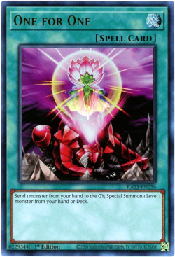 YuGiOh! One for One RA03-EN056 Ultra Rare (UR) 1st Edition NM English - Image 1
