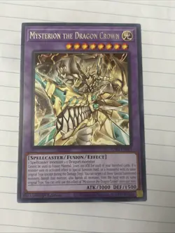 Yugioh Mysterious The Dragon Clown JUSH-EN013 ULTRA RARE - Image 2