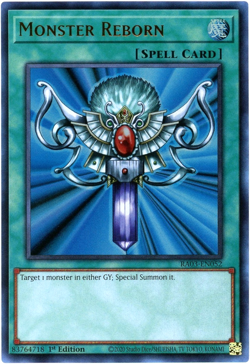 Yugioh! Monster Reborn - RA03-EN052 Ultra Rare (UR) NM/M Quarter Century Bonanza - Image 1