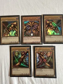Exodia The Forbidden One Set * Ultra Rare * YGLD Left Right Arm Leg - YuGiOh - Image 1
