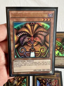 Exodia The Forbidden One Set * Ultra Rare * YGLD Left Right Arm Leg - YuGiOh - Image 5