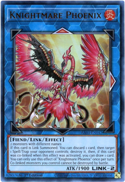 Yugioh! Knightmare Phoenix RA03-EN042 - Ultra Rare (UR) NM/M English - Image 1