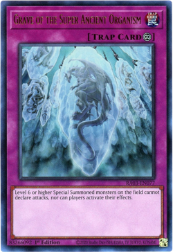 Yugioh! Grave of the Super Ancient Organism RA03-EN077 Ultra Rare (UR) NM/M - Image 1
