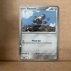 2023 Pokemon Varoom 026 Scarlet & Violet Black Star Promo Cosmos Holo Card - Image 1