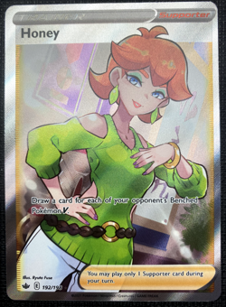 Honey 192/198 Chilling Reign Full Art Trainer NM Pokemon 2021 - Image 1