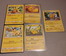 Pokemon TCG Pikachu Card Lot - Image 1