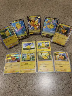 Pokemon TCG Pikachu card Lot - Image 1