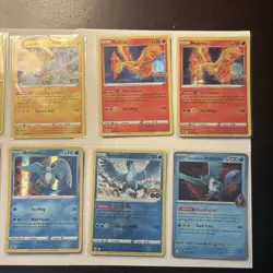 Moltres Zapdos Articuno - Legendary Birds Pokemon Card Lot - X8 Holos - A267 - Image 3