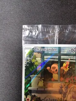 Charmander SVP 044 Pokemon Center Stamped ETB Obsidian Flames Promo Card Sealed - Image 2