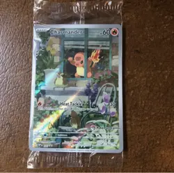 Charmander SVP 044 Pokemon Center Stamped ETB Obsidian Flames Promo Card Sealed - Image 1