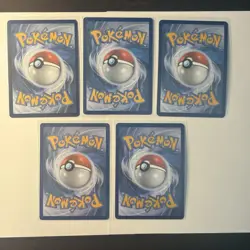 Nidoqueen & Nidoking Pokemon Card Lot - X5 Unique Cards - A232 - Image 2