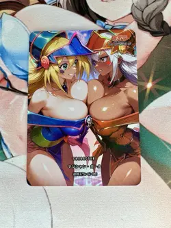 Dark Magician Girl Yugioh Goddess Story Waifu Anime Custom Card - Image 1