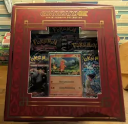 POKEMON TCG CHARIZARD EX SUPER PREIUM COLLECTION FIGURE BOX SEALED BRAND NEW - Image 2