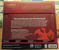 POKEMON TCG CHARIZARD EX SUPER PREIUM COLLECTION FIGURE BOX SEALED BRAND NEW - Image 4