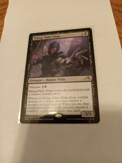 Biting-Palm Ninja Kamigawa: Neon Dynasty Regular MTG - Image 1