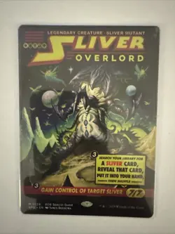 Sliver Overlord (Showcase) Special Guests MTG Magic Free Shipping - Image 1