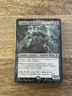 Venom, Eddie Brock SEALED BLACK PACK SDCC 2025 MTG Spider-Man - Image 1