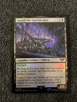 Magic The Gathering MTG - Grond, the Gatebreaker Foil - UB LTR - Image 1