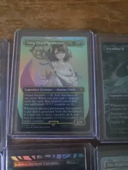 MTG Yuna, Grand Summoner Foil Borderless Plus More - Image 2