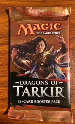 MTG Magic the Gathering Dragons of Tarkir Booster Pack NIP Free Shipping - Image 1