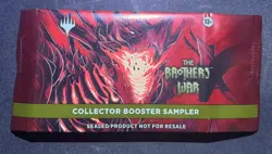 MTG The Brothers' War Collector Booster Sample Pack - Sealed - Image 1