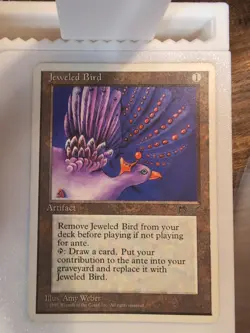 Jeweled Bird MTG White Border - Image 1