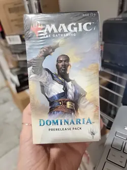 Magic the Gathering MTG Dominaria DOM Prerelease Kit Pack 2018 6 Boosters + more - Image 2