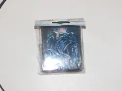 ULTRA PRO Navy Diamond Dragon DECK PROTECTORS CARD SLEEVES MTG POKEMON 2008 - Image 1