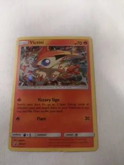 Victini SM225 - Pokemon TCG Sun & Moon Promo - Black Star Promo With A Swirl 🍥 - Image 1