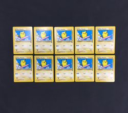 Lot of 10 2001 Pokemon Black Star Promo #28 Surfing Pikachu Cards NM Unplayed - Image 1