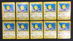 Lot of 10 2001 Pokemon Black Star Promo #28 Surfing Pikachu Cards NM Unplayed - Image 2