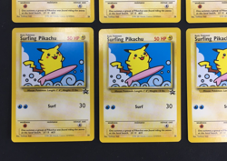 Lot of 10 2001 Pokemon Black Star Promo #28 Surfing Pikachu Cards NM Unplayed - Image 5