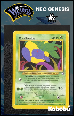Carte Pokemon Mystherbe 68/111 Unlimited Ed 2 Neo Genesis Wizards 9 - Image 1