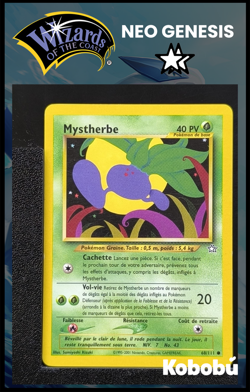 Carte Pokemon Mystherbe 68/111 Unlimited Ed 2 Neo Genesis Wizards 7 - Image 1