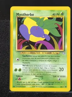 Carte Pokemon Mystherbe 68/111 Unlimited Ed 2 Neo Genesis Wizards 7 - Image 2