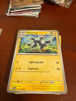 Magneton 064/198SV01: Scarlet & Violet Base Set Regular Pokemon Card Near Mint - Image 1