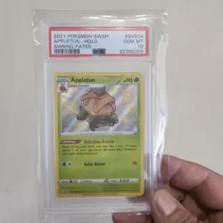 2021 pokemon shining fates appletun holo shiny psa 10 Gem MINT #SV014 - Image 1