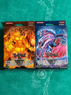 YUGIOH Structure Deck SD3 SD4 Fury from Deep & Blaze Destruction SEALED LOT - Image 1