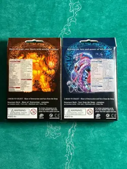 YUGIOH Structure Deck SD3 SD4 Fury from Deep & Blaze Destruction SEALED LOT - Image 2