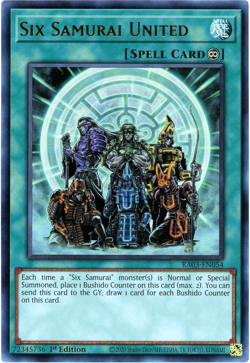 Yugioh! Six Samurai United - RA03-EN054 Ultra Rare (UR) NM/M English - Image 1