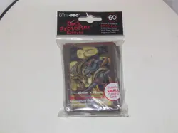 60 ULTRA PRO YUGIOH Trinity Gold Dragons DECK PROTECTOR CARD SLEEVES - Image 1