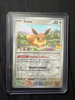 Eevee - (Pokemon Day 2025) (Reverse Cosmos Holo) 074/131 - Image 1