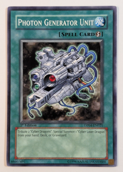 Yugioh TCG - 1x Photon Generator Unit - DP04-EN021 - NM - 1st Edition - 2008 - Image 1